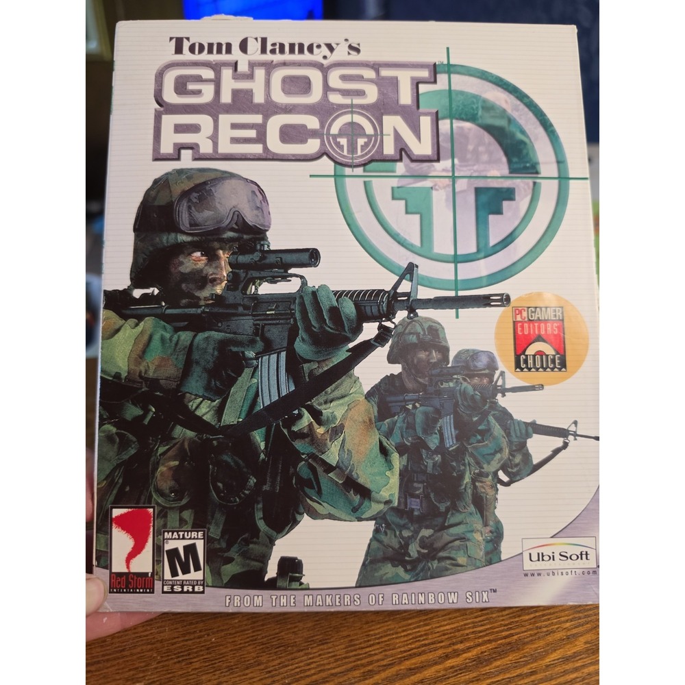 TOM CLANCY'S GHOST RECON GAME OF THE YEAR MAC OS MACINTOSH‎ 2002 CIB
